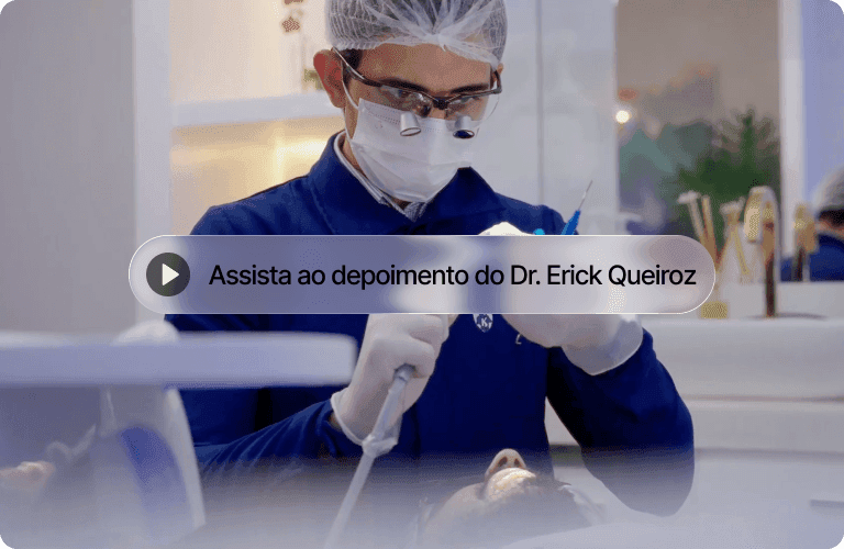 Thumbnail do vídeo: Dr. Erick Queiroz compartilha sua experiência de crescimento com gestão digital